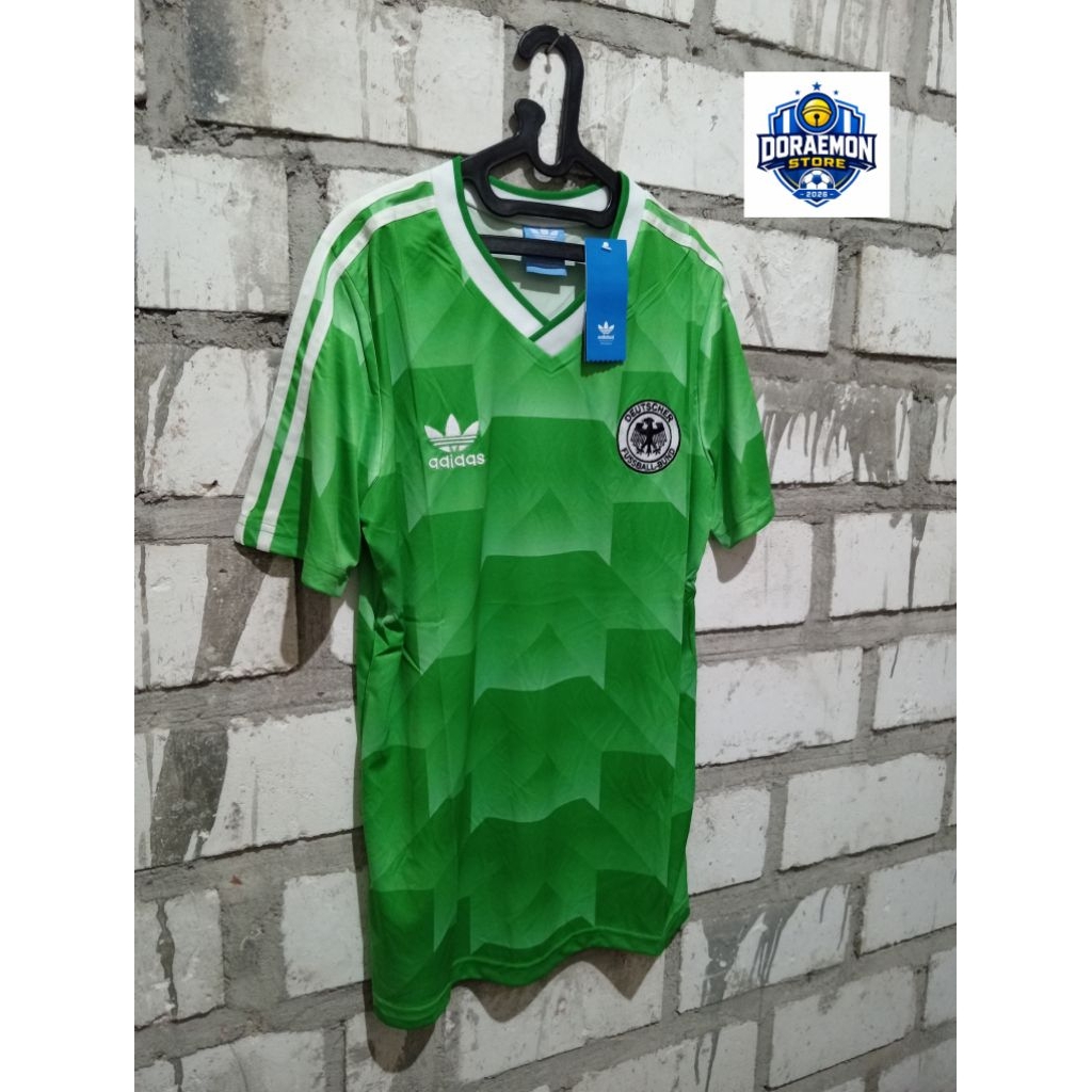 Jerman Away Ijo retro