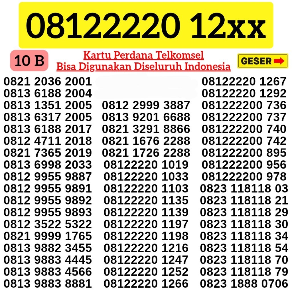 Nomor Cantik Telkomsel Simpati Panca Super 575757 Kartu Perdana Telkomsel Tsel Red Telkomsel 5g Telk
