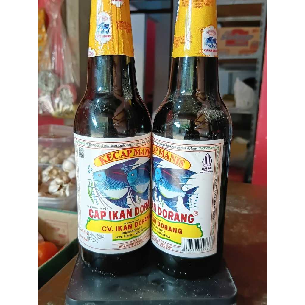 Kecap Manis Ikan Dorang Cap Ikan Dorang Uk. 300 ml