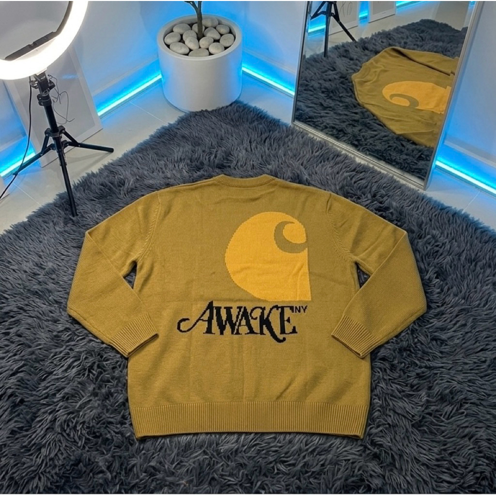 Cardigan Carhatt x awake ny premium new