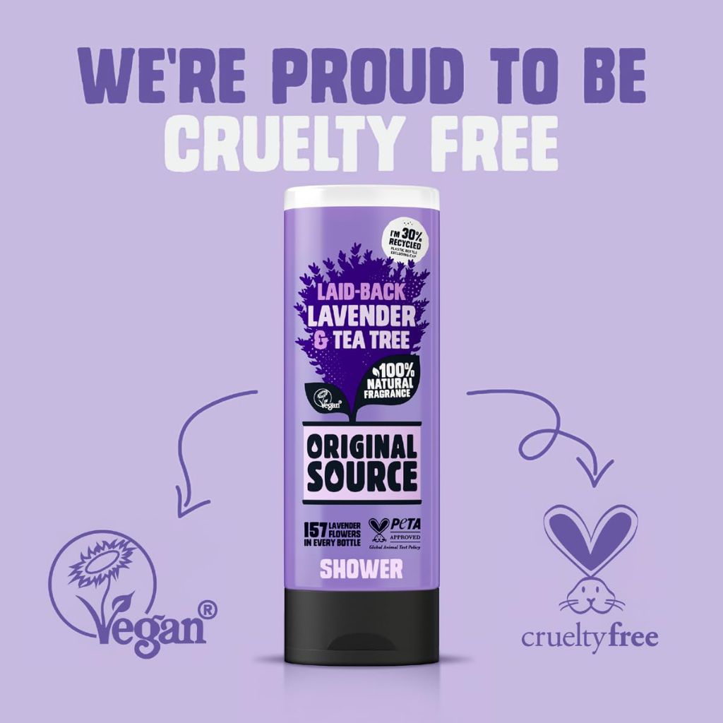 original source lavender & tea tree 250ml