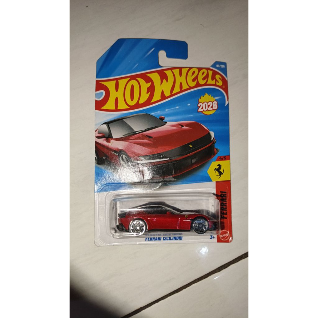Hotwheels Ferarri 12 Cilindri