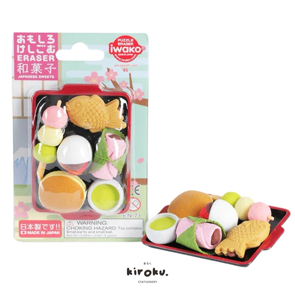 Iwako Japanese Sweets Eraser Penghapus Snack Jepang