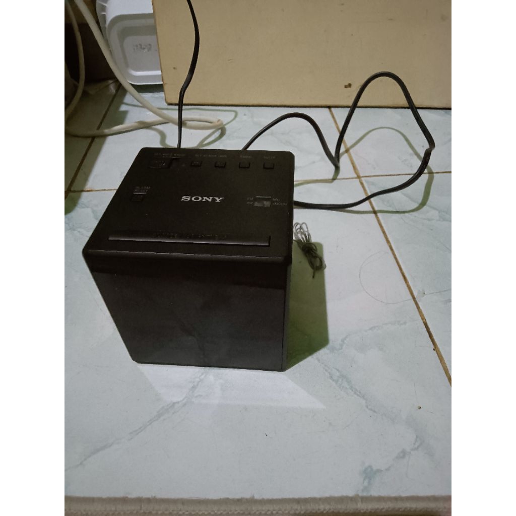 Radio FM/AM Clock Digital Sony ICF-C1 Radio Digital ICF-C1 2 Band