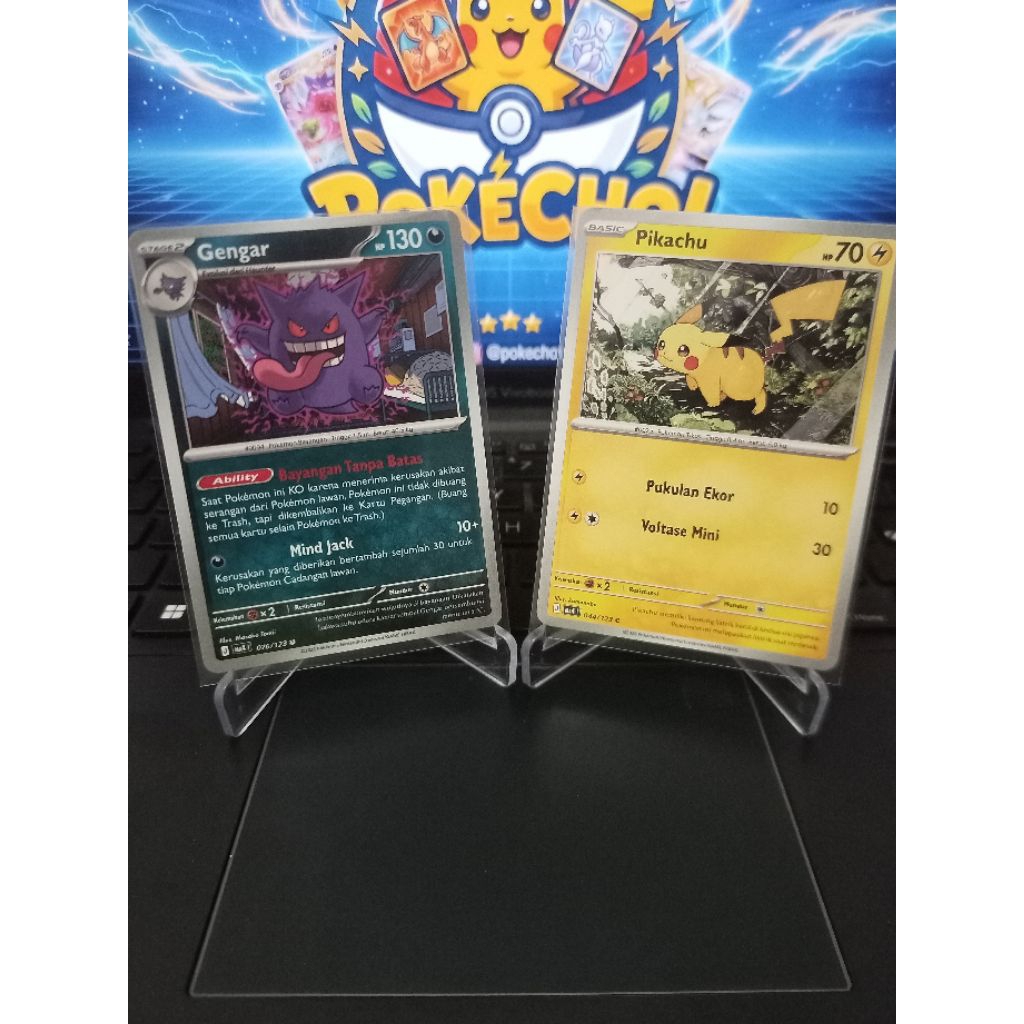 Pokemon Holo Pokeball Choki-choki - (Pikachu, Charmander, Bulbasaur, Squirtle) | TCG Pokemon Indones