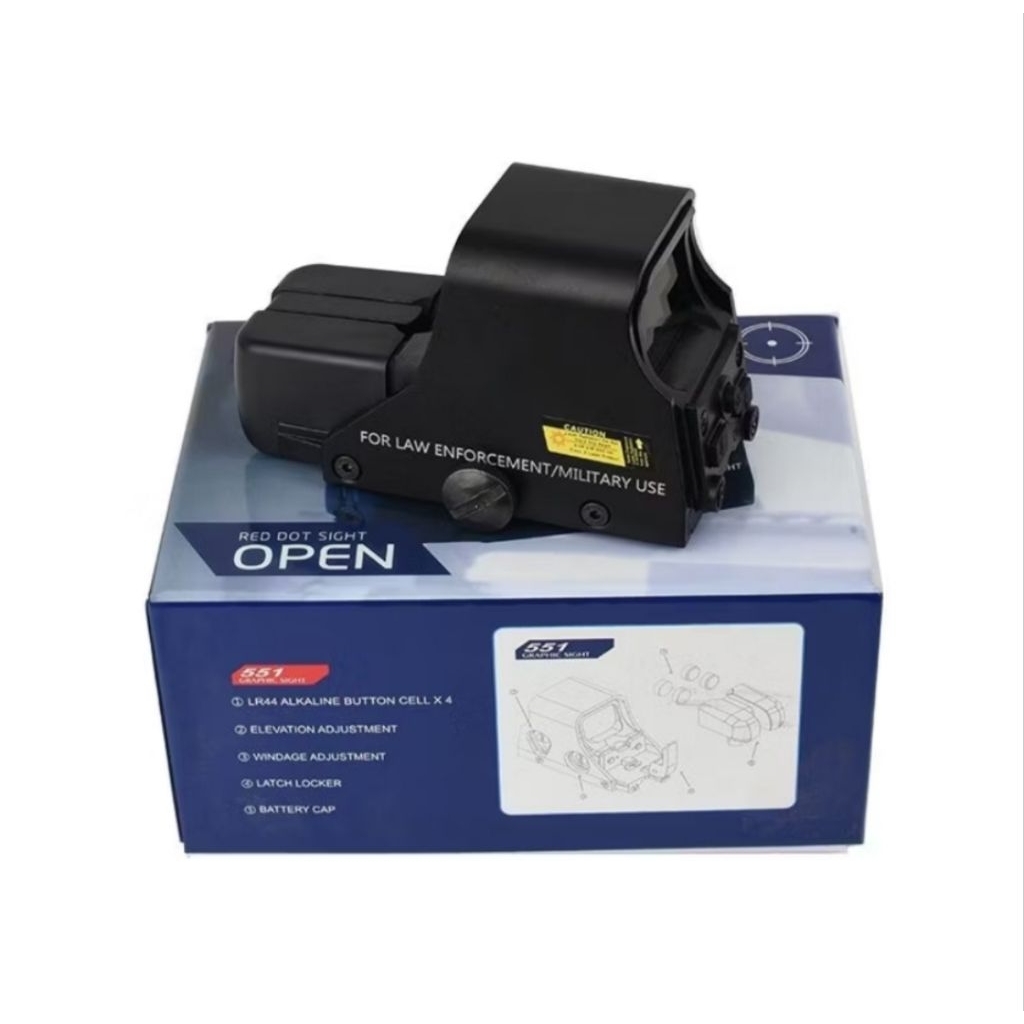 Telescope Telescope graphic Sight 551 Holo sight Red Dot Sight BISA COD