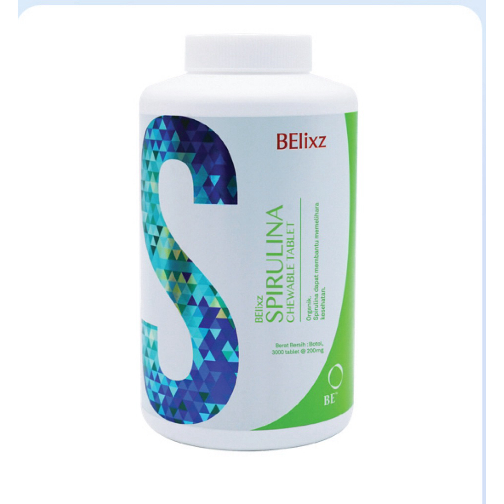 Belixz Spirulina isi 3000 bj made in Japan