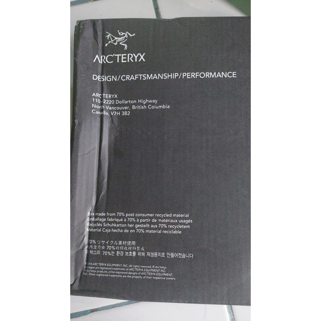 arcteryx aerios FL gtx M goretex vibram sepatu gunung hiking outdoor trailrun