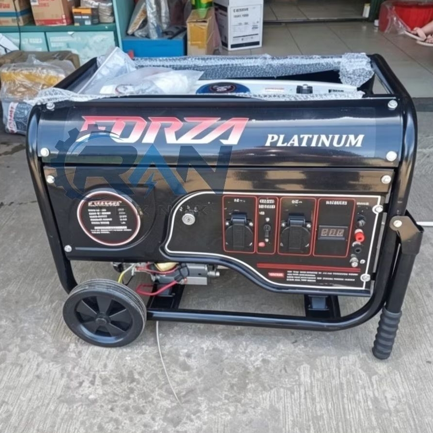 Genset Bensin Generator FORZA FGG 4800 RXE / 2500 Watt Elektrik Stater