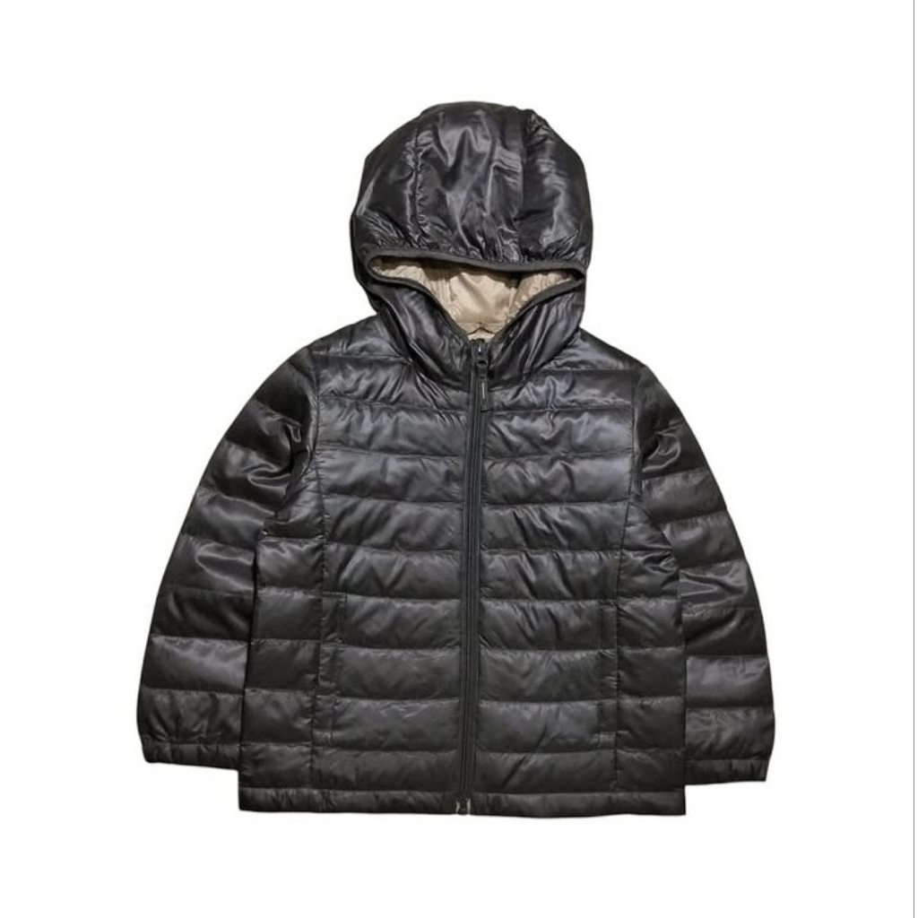 UNIQLO kids jacket puffer ultralight bulu angsa tipis size 110 fit 3 - 5 th (P45xL38)