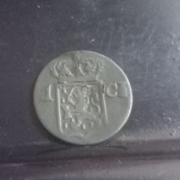 koin voc 1 duit 1839