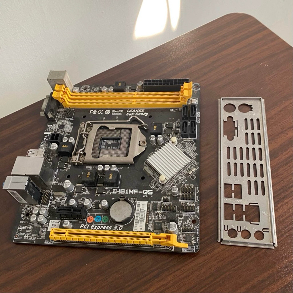 mobo motherboard mini itx lga 1155 h61 biostar ih61mf-q5