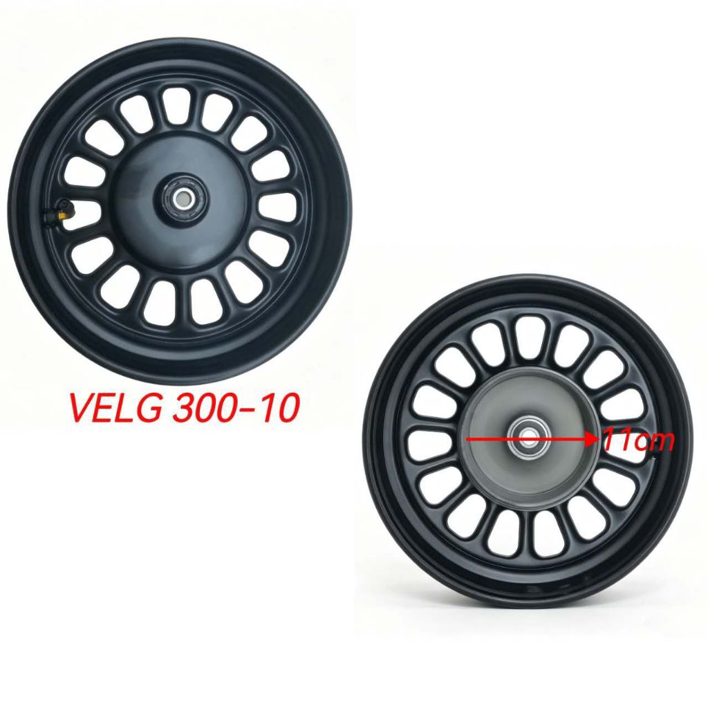 VELG SEPEDA LISTRIK Velg Depan 300-10 sepeda listrik universal