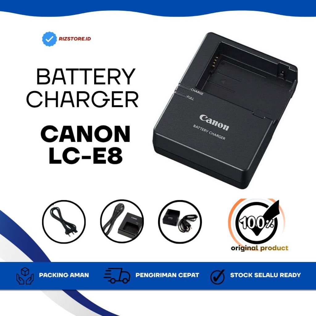 CHARGER BATTERY CANON LP E8