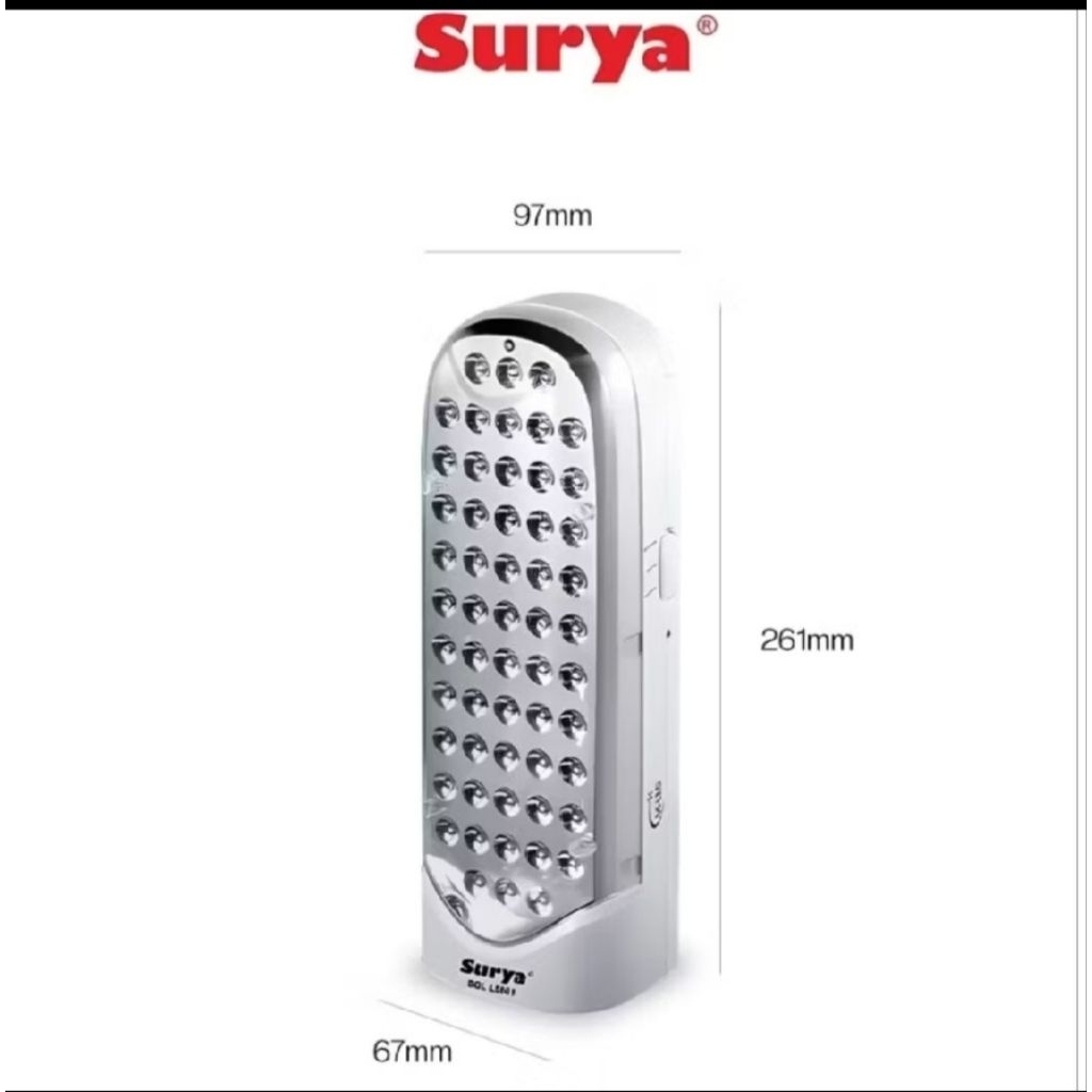 Lampu Emergency SURYA SQL L5601