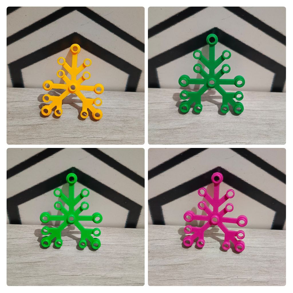 Lego Part 2417 Plant Leaves 6x5 Studs