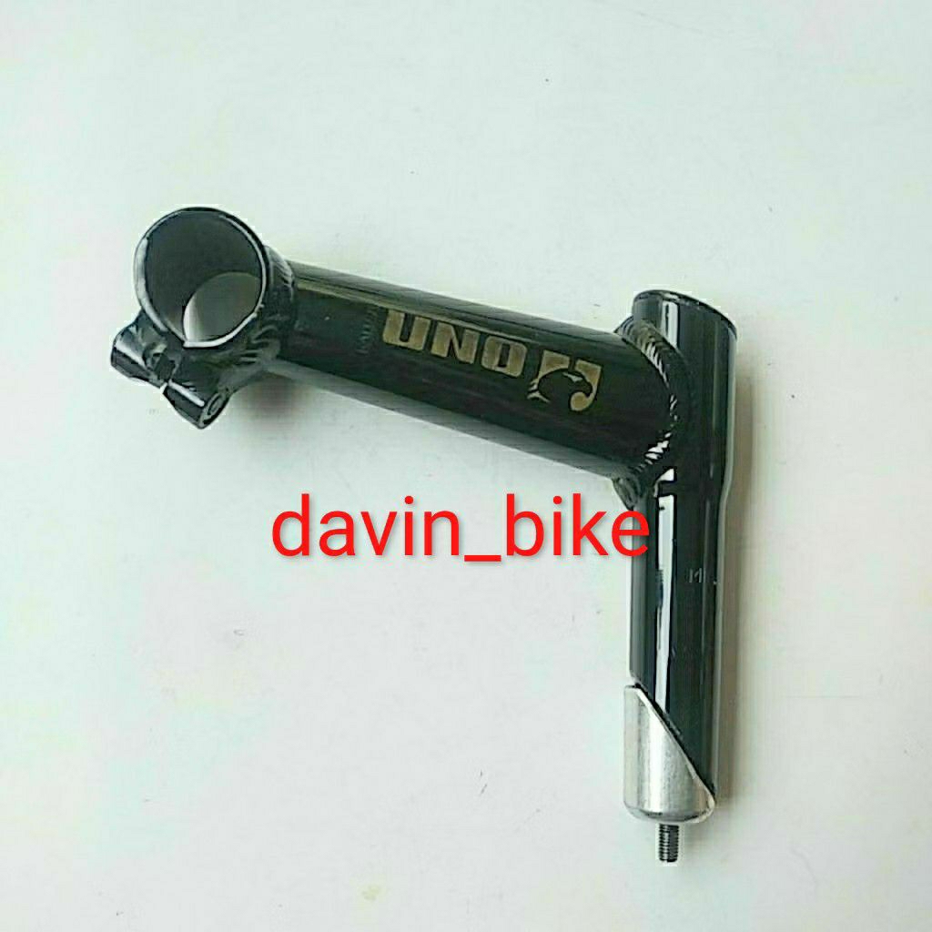Stem Sepeda Kalloy Uno 25,4 Hitam