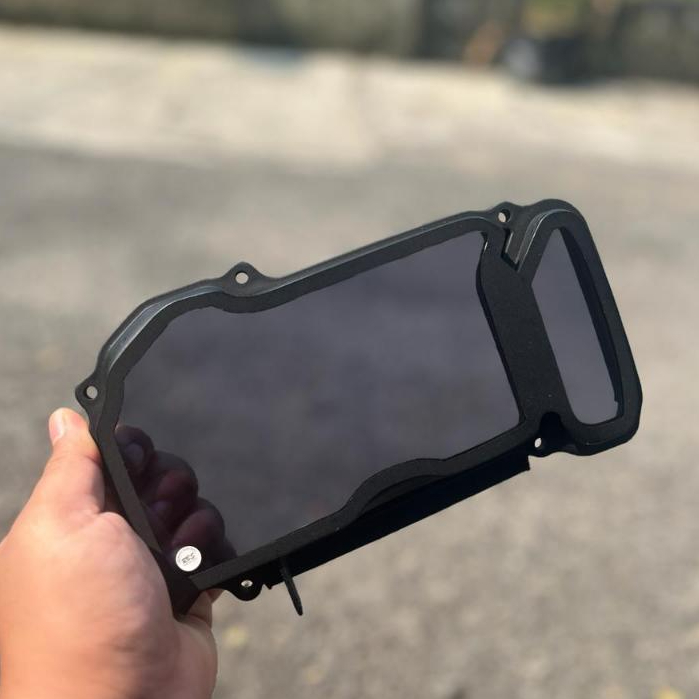 Cover Filter Slim Transparan Beat Scoopy Karbu PNP Modifikasi