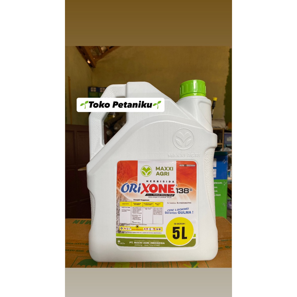 HERBISIDA ORIXONE 138 SL - Obat Semprot Rumput - Toko Petaniku