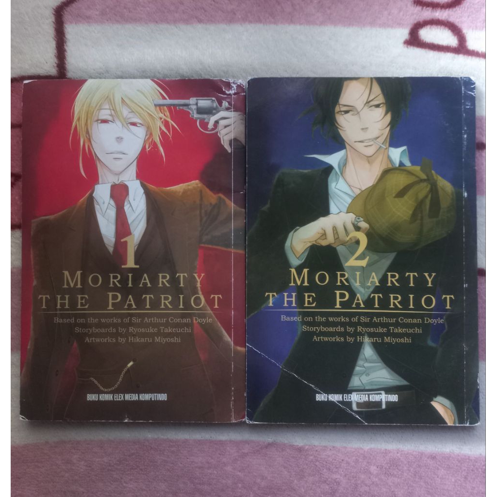 Komik Moriarty the patriot bahasa Indonesia Volume 1 dan 2 set