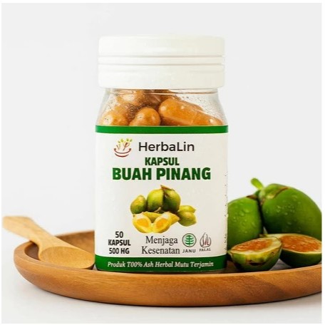 Buah Pinang Muda Kapsul Alami Original