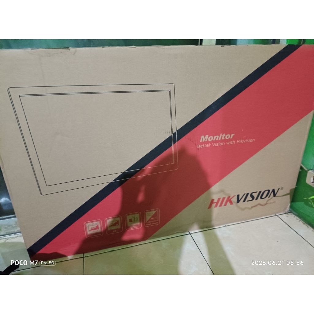 monitor hikvision 43 inch