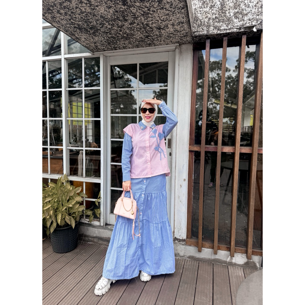 Setelan Wanita Terbaru - Namira By Mmaayra - Baju setelan wanita kekinian