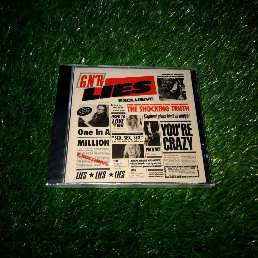 CD Guns N Roses ‎– lies