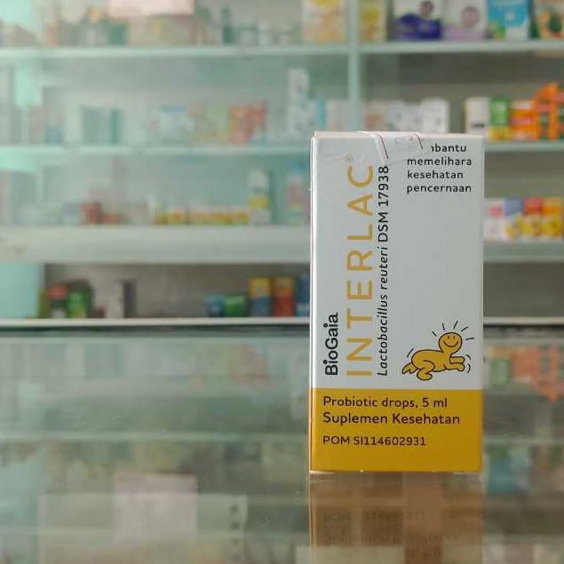 Interlac Oil Drop Probiotik Lactobacillus Reuteri