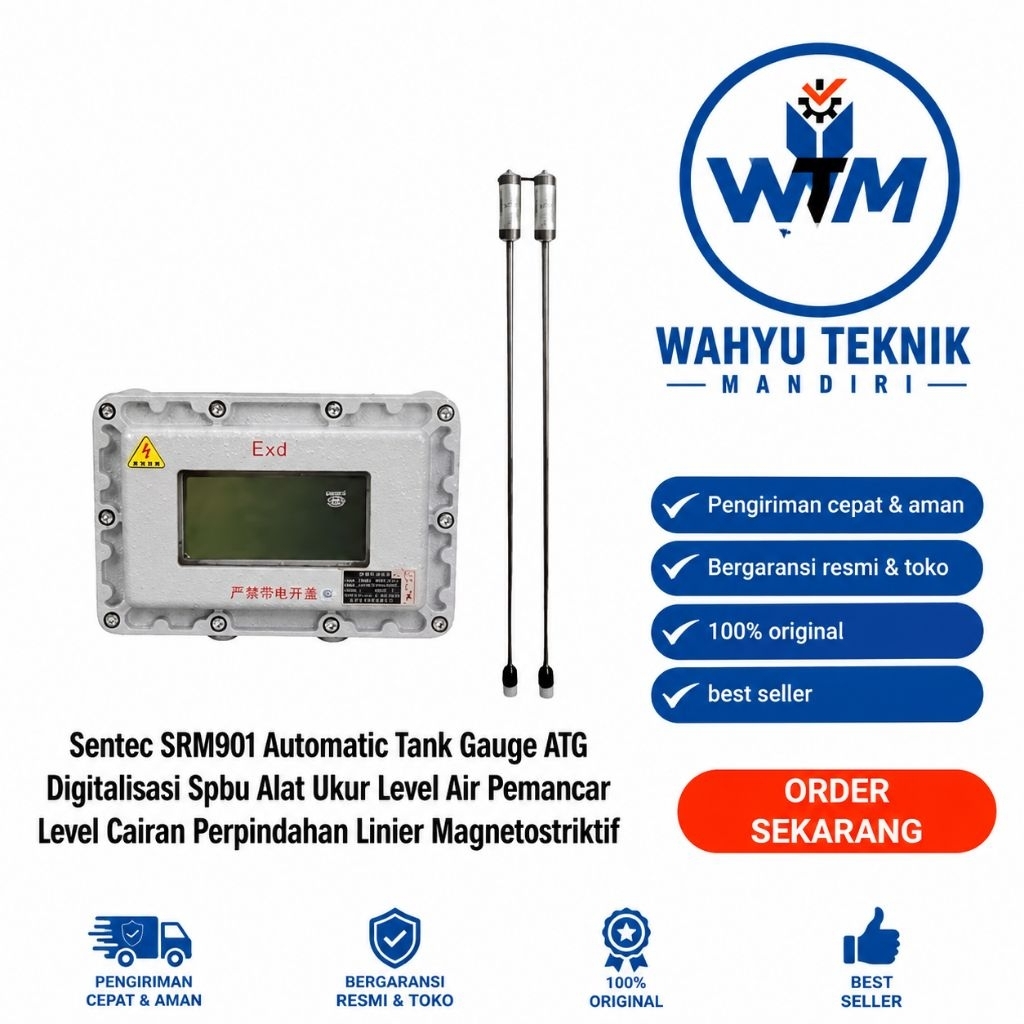 Automatic Tank Gauge ATG Console SS 160 Plus SP 300 Stick Probe Windbell Digitalisasi SPBU Original