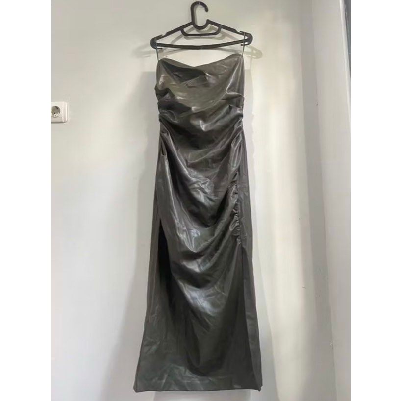 ZARA - leather dress