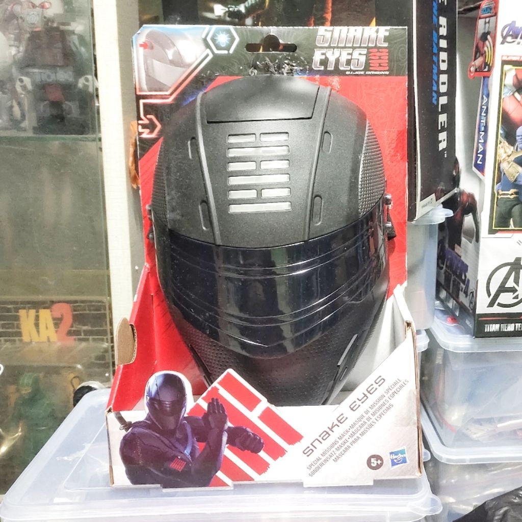 Hasbro Snake Eyes Gijoe Origins Special Missions Mask