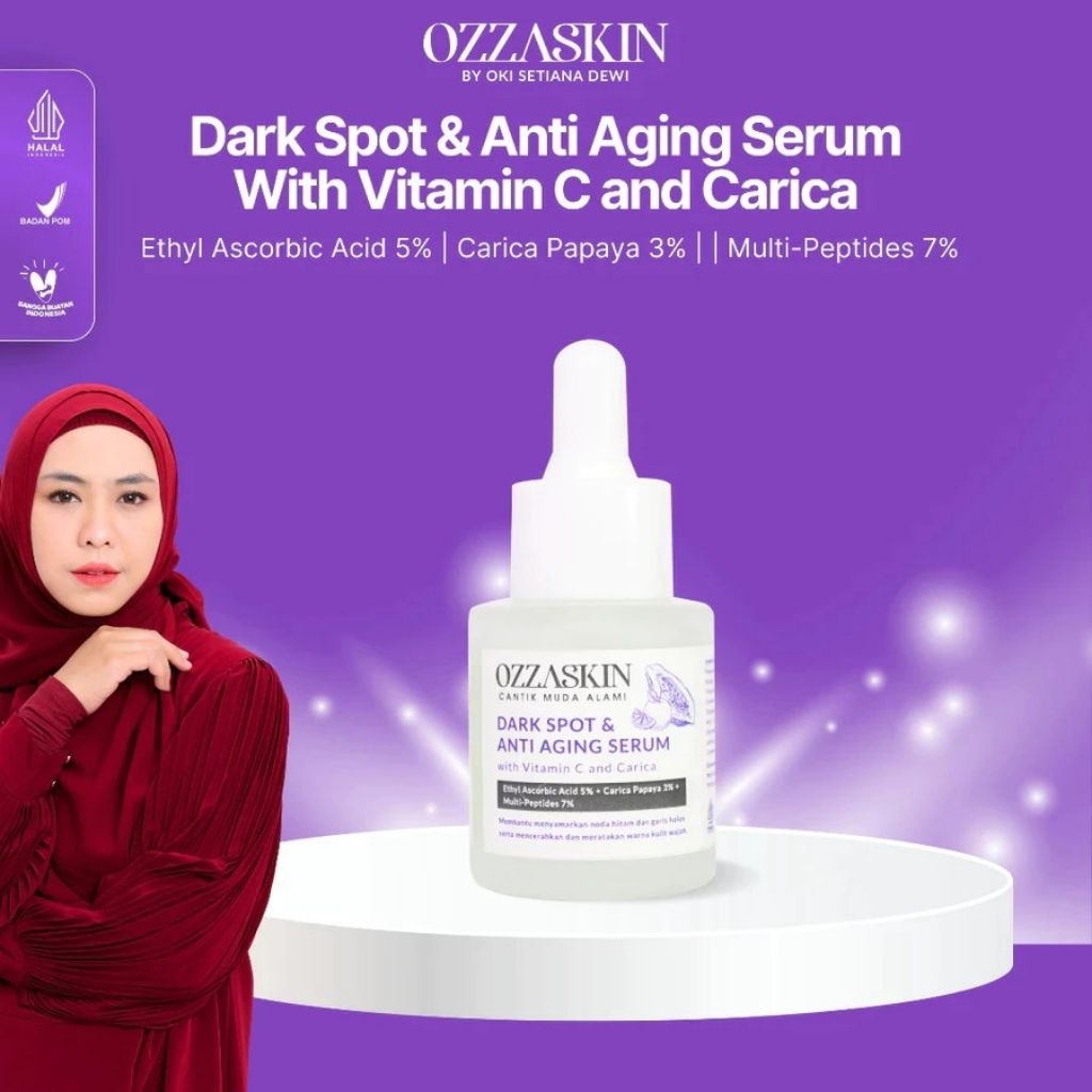 SERUM DARK SPOT Pencerah Wajah Bekas Jerawat Penghilang Flek Hitam membandel Intensive Peeling Solut