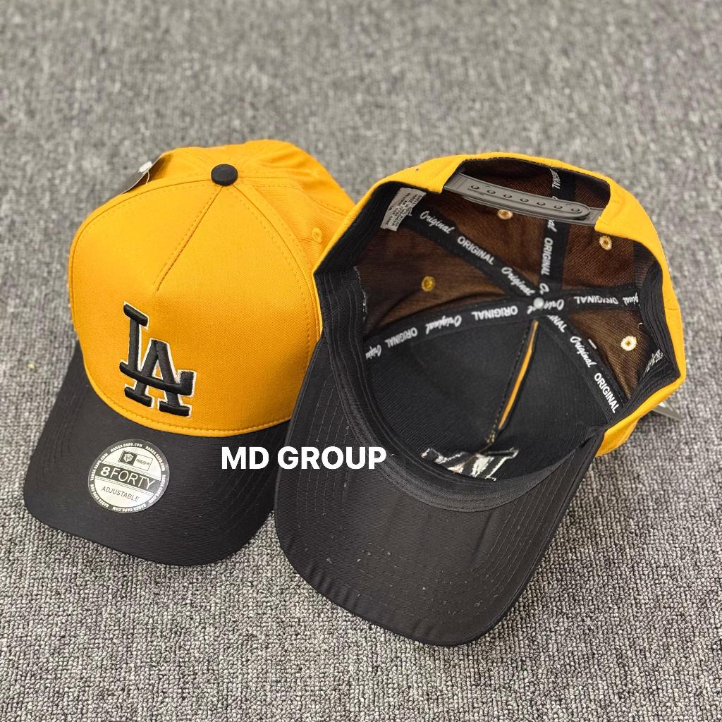 Topi Pria Kalcer - Topi Baseball Distro Semi Import Premium Bordir LA Two Color Kekinian Unisex 2026