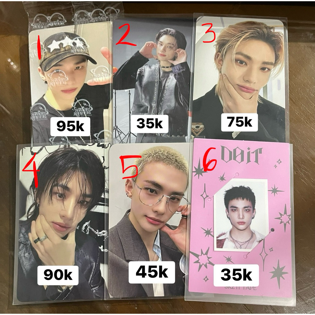 PC HYUNJIN LEE KNOW BANGCHAN STRAY KIDS OFFICIAL PILOT TOPI CUPI POUT MAUNG DO IT XMAS EVEL BENEFIT 