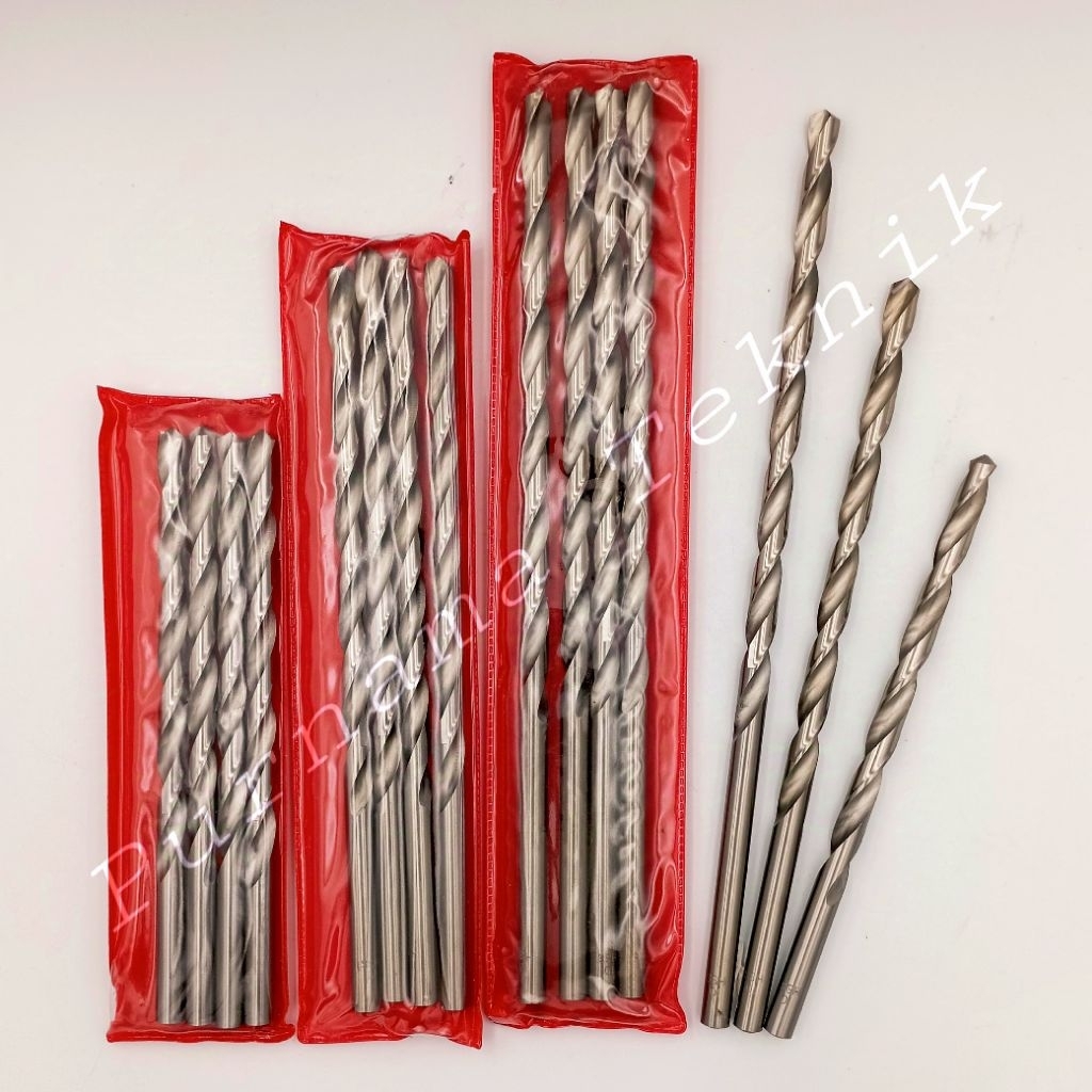 Mata Bor Panjang 10mm Mata Bor 10 MM HSS Panjang 20 CM 25 CM 30 CM