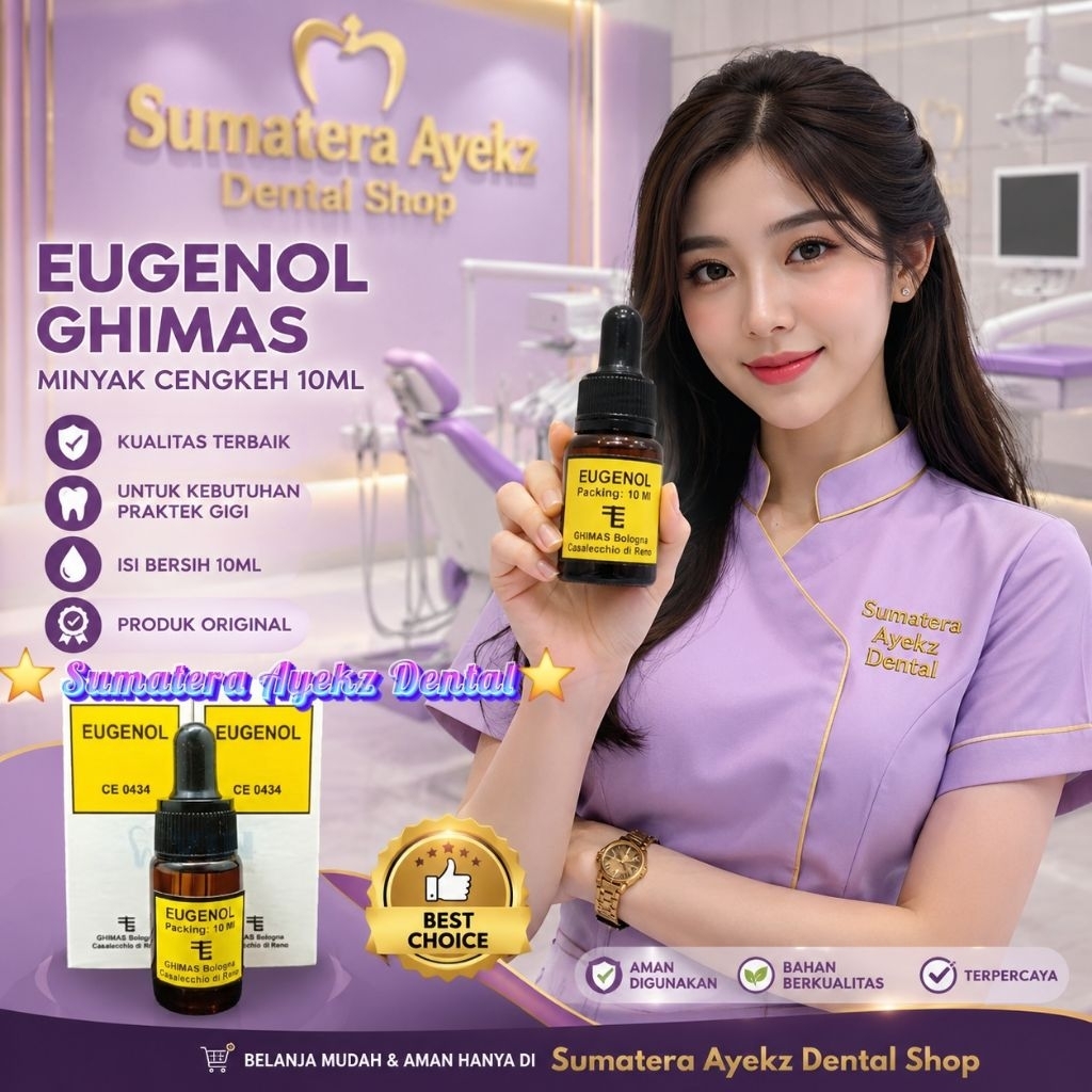 Eugenol chimas minyak cengkeh gigi
