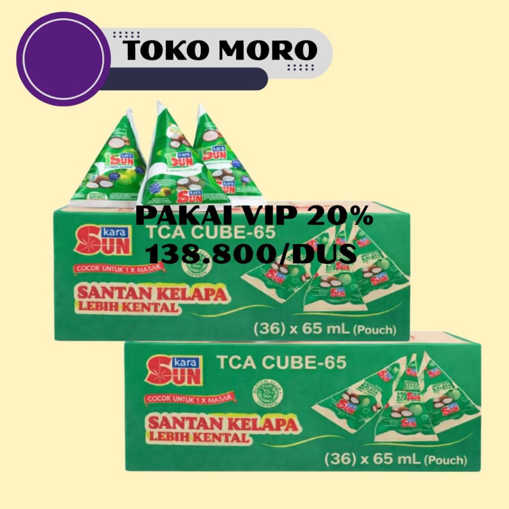 SUN KARA CUBE-65 ISI 36 PCS