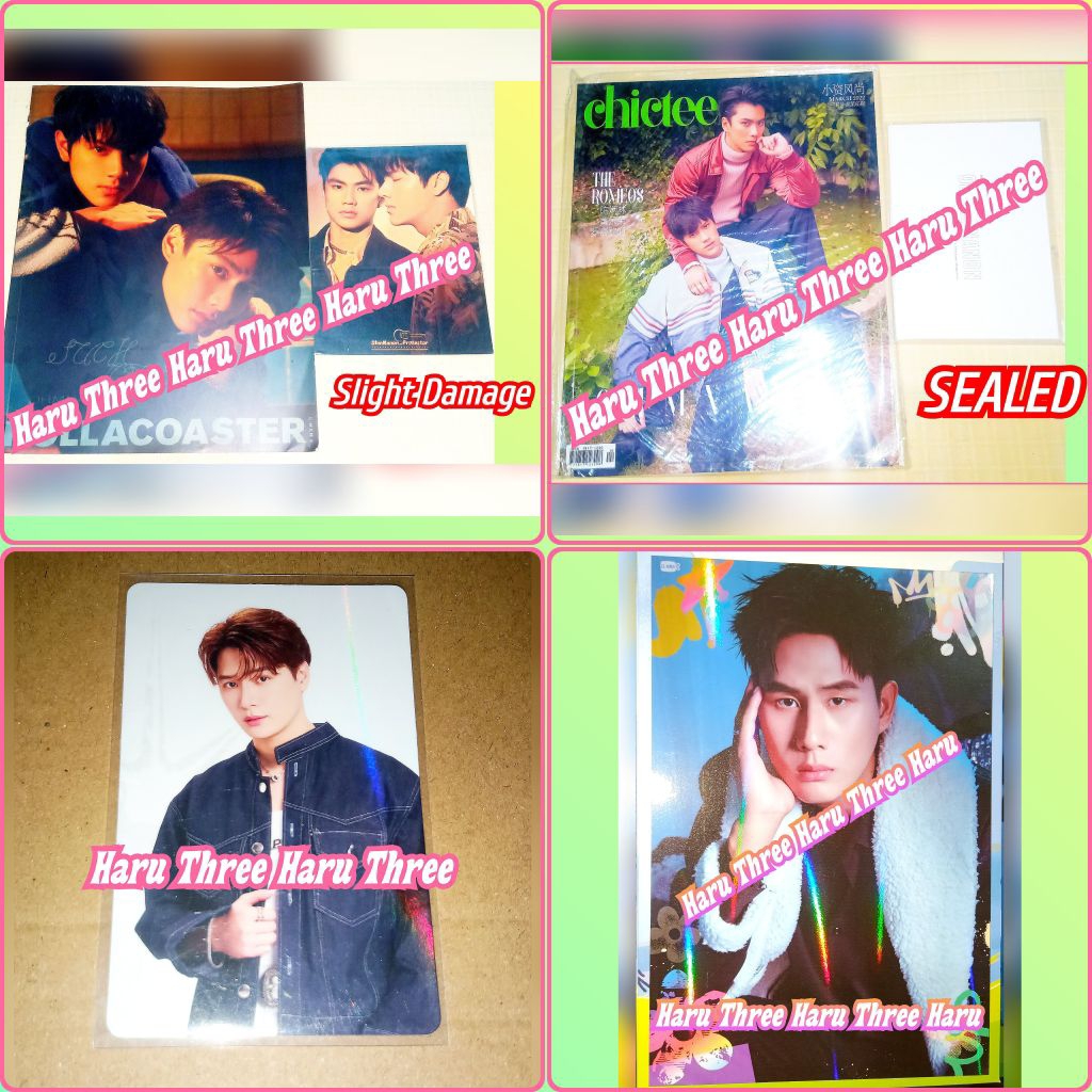 Ohmnanon Rollacoaster Chictee Magazine Sealed Winny Lucky Postcard Fanival Photocard Krist Musicon J