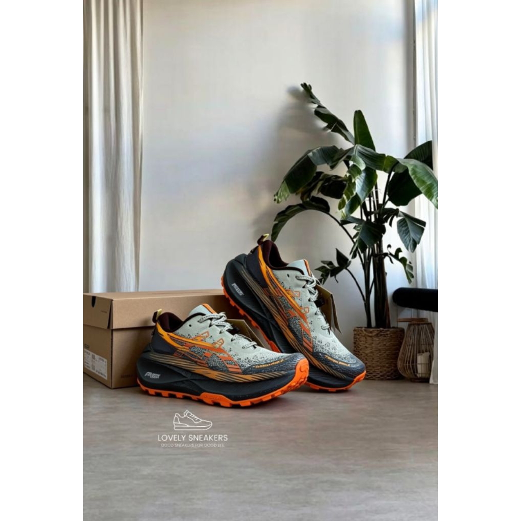 Sneakers Pria Asics Gel Max 4 Nova orange