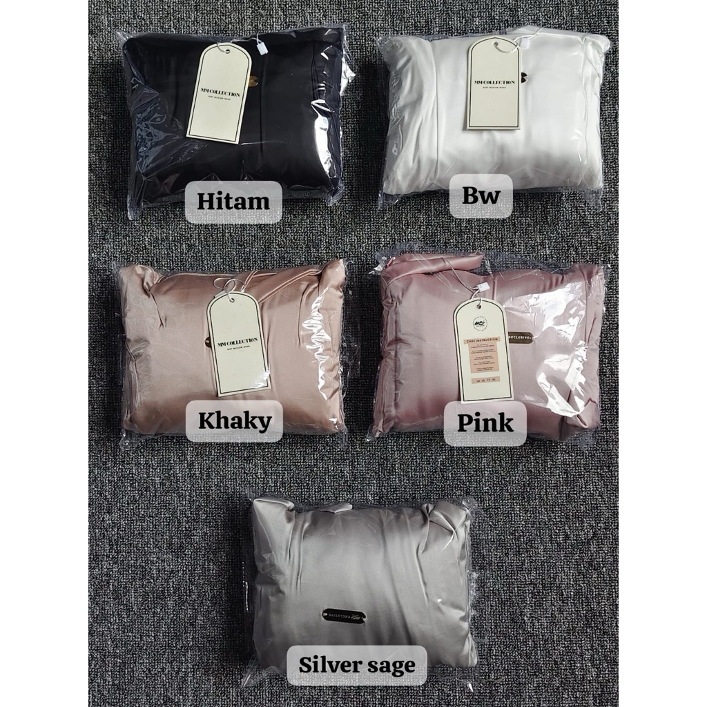MUKena mukena bahan rayon slik mukena bahan sutra silk