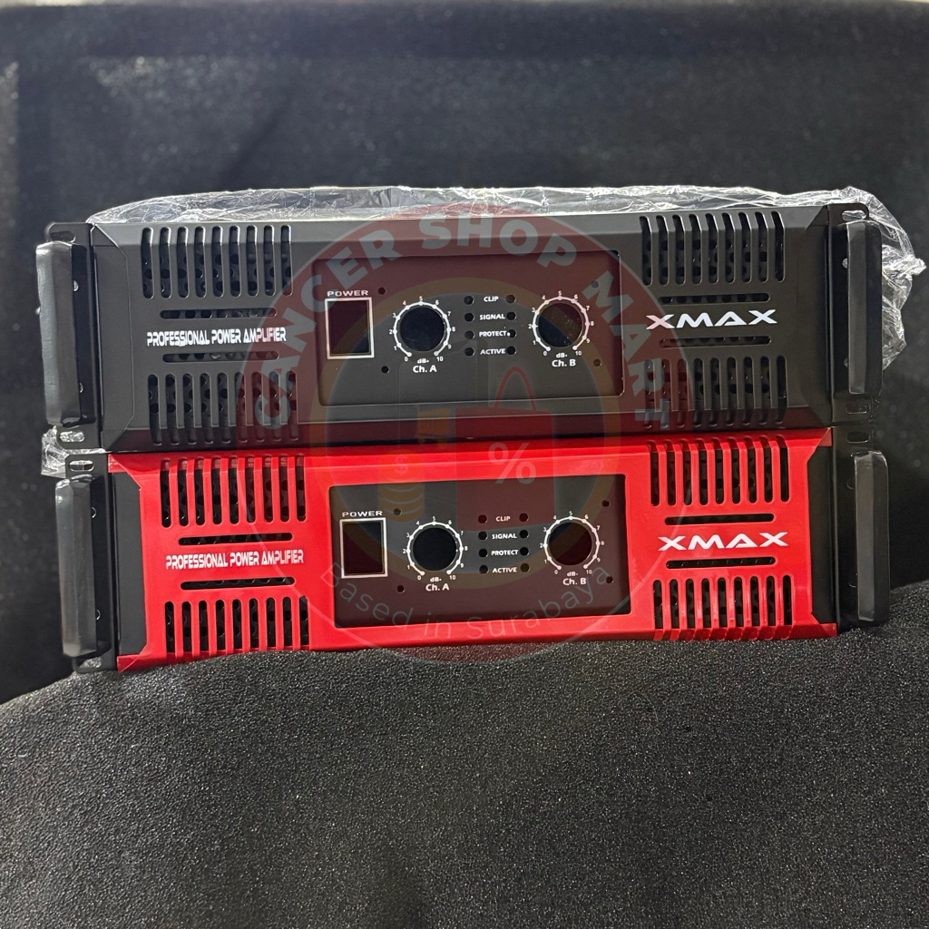 box power amplifier 3u XMAX + aksesoris