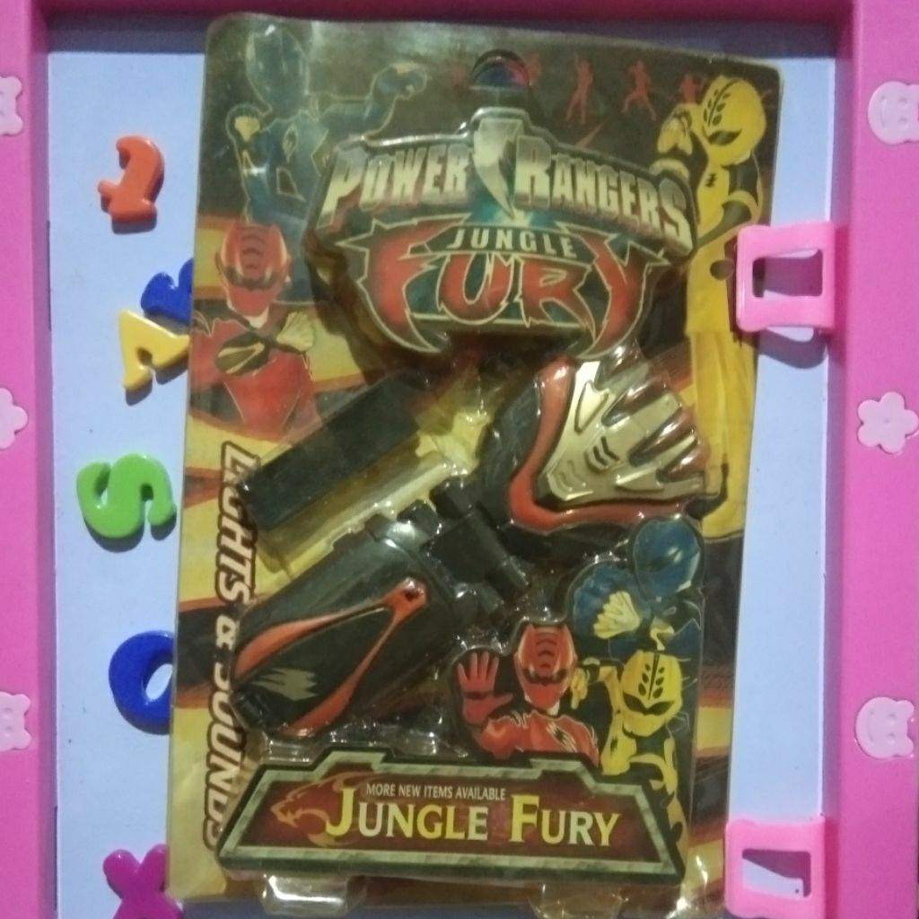 senjata morpher power ranger fury