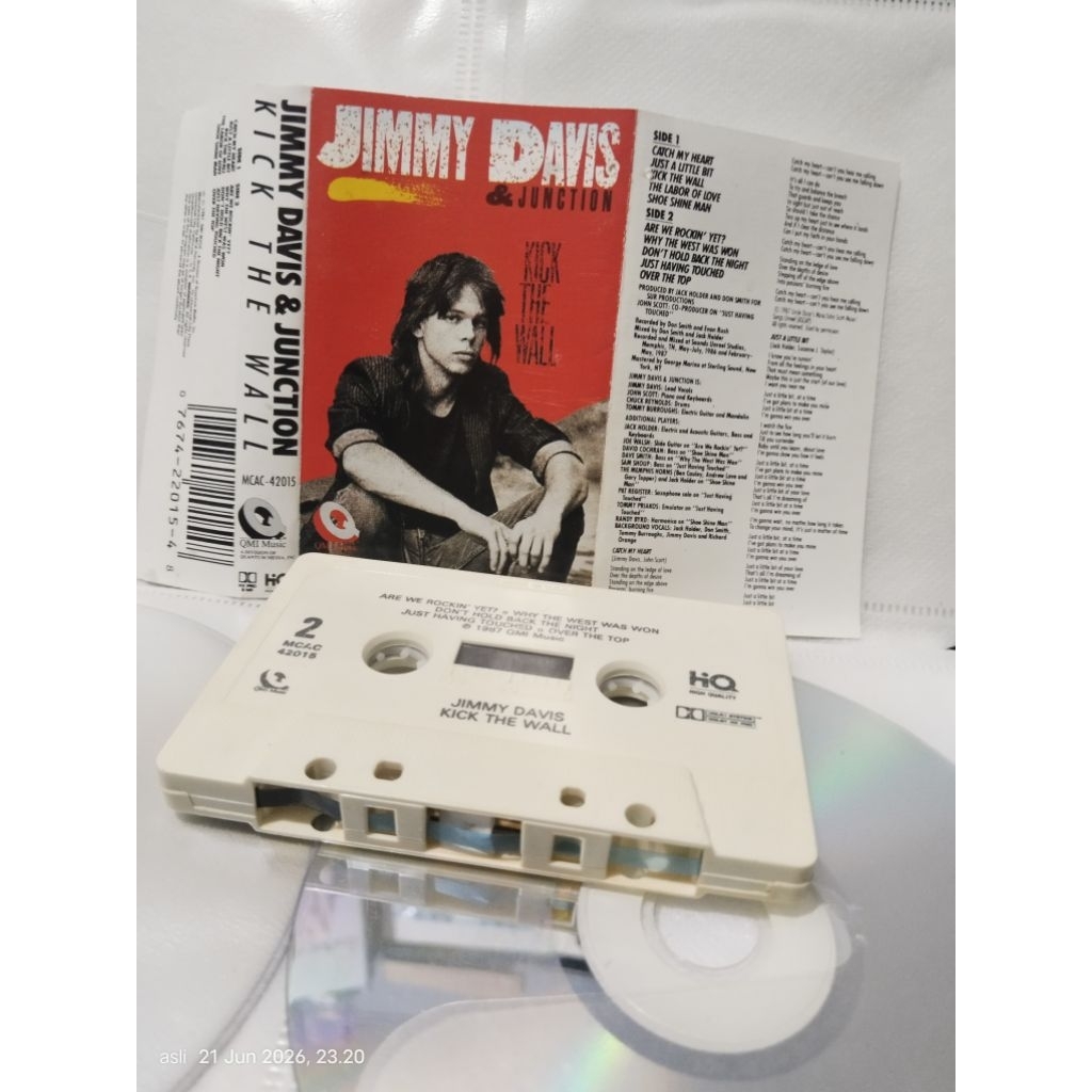 kaset pita Jimmy Davis _ Kick the wall