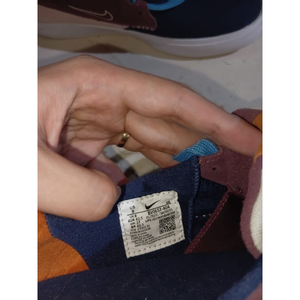 Nike SB Shane O’Neill Navy Burgundy Pink Original US 9 / EUR 42.5