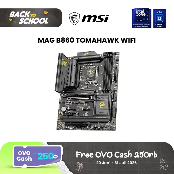 Motherboard MSI MAG B860 TOMAHAWK WIFI (LGA1851, B860, DDR5, USB3.2, SATA3)