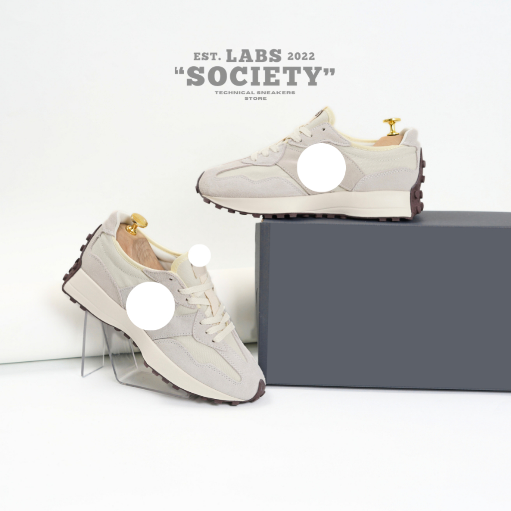 SOCIETY.LABS - Sneakers 327 Angora Unisex 100% Bnib