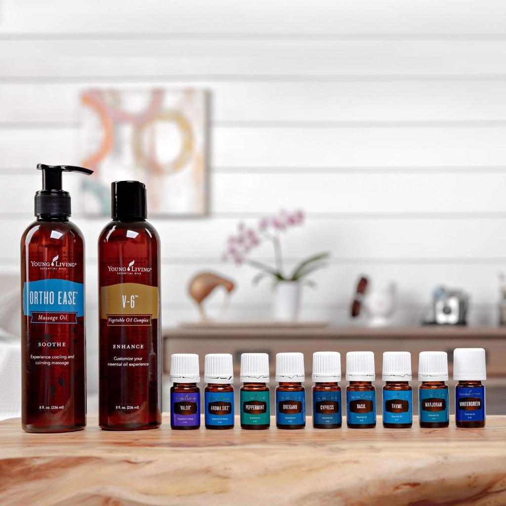 Young Living Raindrop Technique Essential Oil Collection