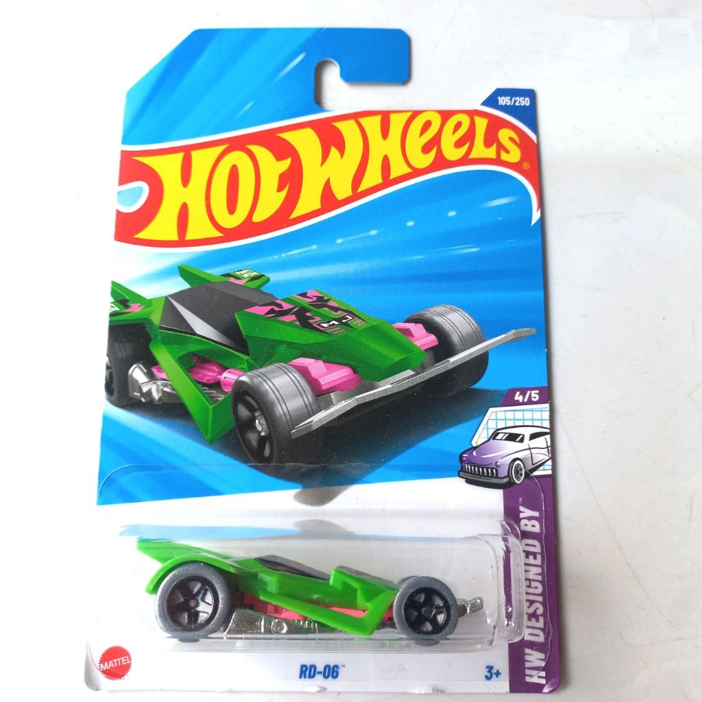 Hotwheels RD-06 Hijau Mainan Kendaraan Hotwheels
