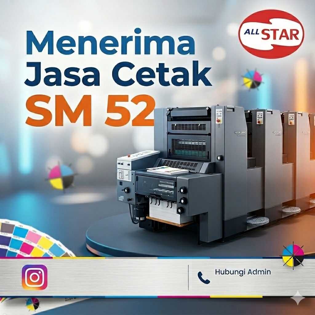 Ongkos cetak SM52 dan PLATE